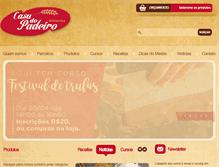 Tablet Screenshot of casadopadeiromt.com.br